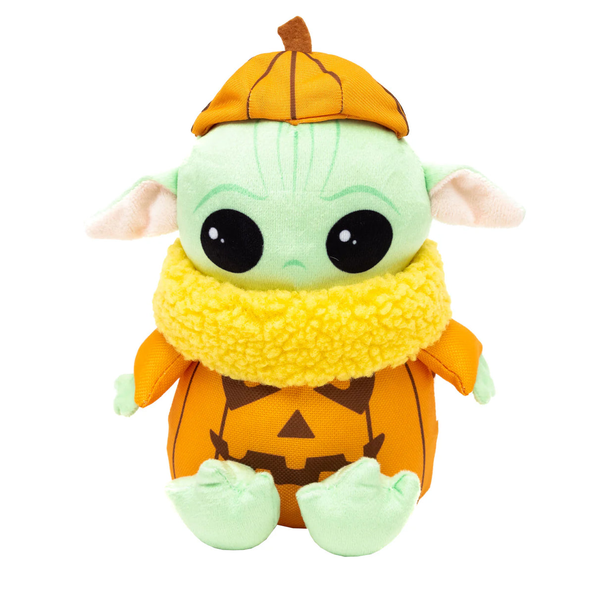 Buckle Down - Dog Toy Squeaker Plush Star Wars Halloween Groga Pumpkin