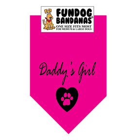 Dog Bandana Daddy's Girl