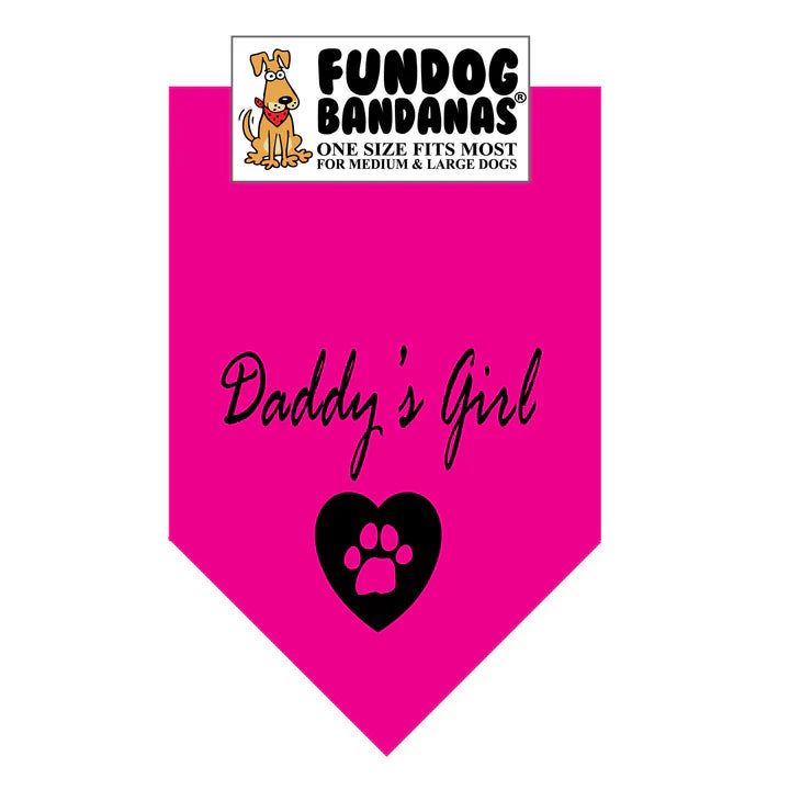 Dog Bandana Daddy's Girl