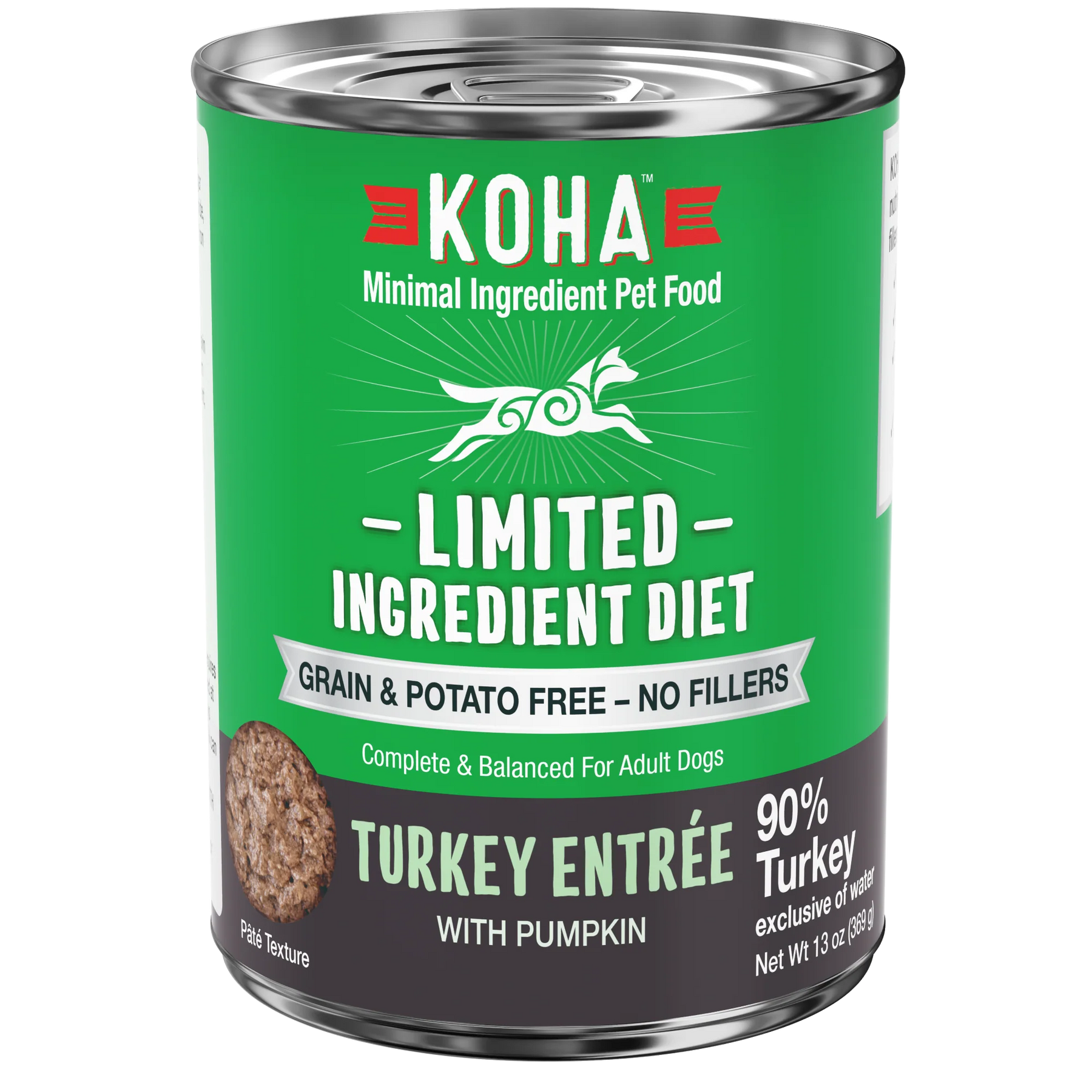 KOHA - Limited Ingredient Diet -  Turkey Entree for Dogs