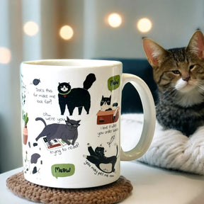 Mug Feisty Felines Cats