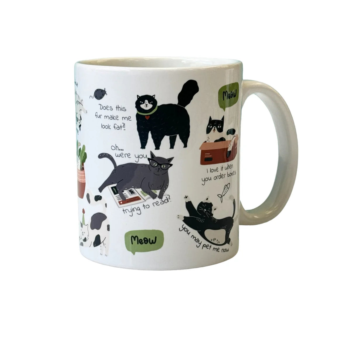 Mug Feisty Felines Cats