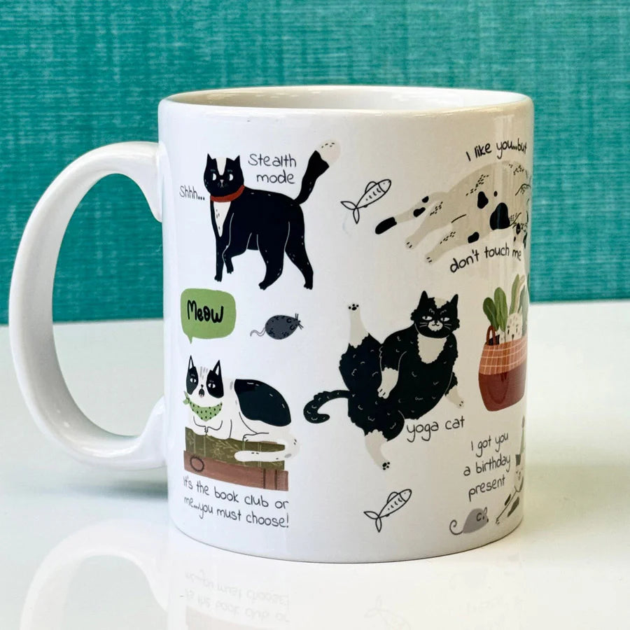 Mug Feisty Felines Cats