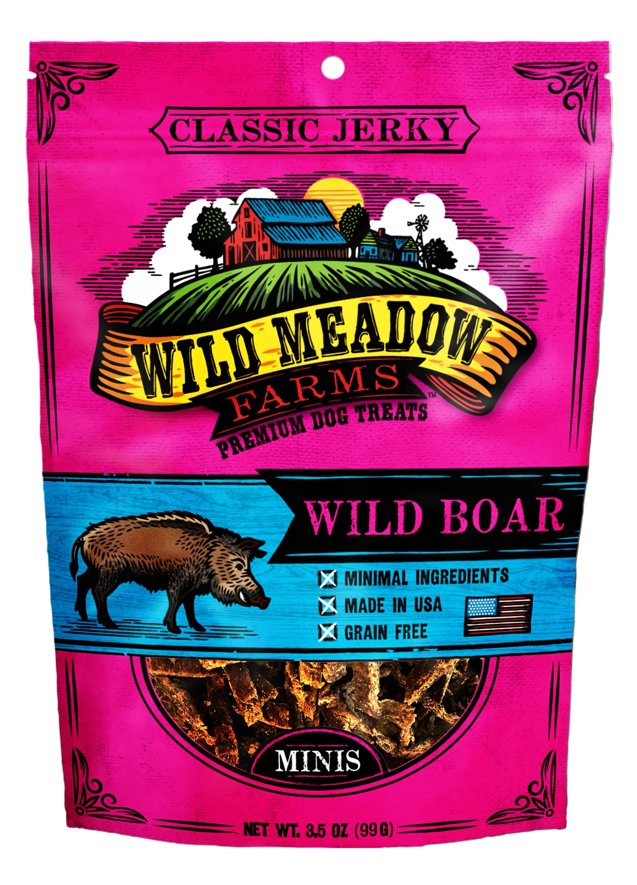 Gibson's - Classic Jerky Minis Wild Boar