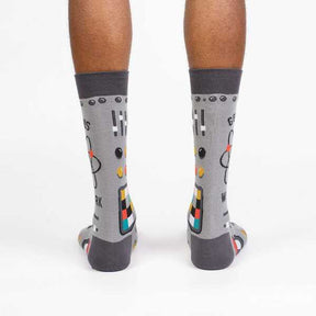 Sock It To Me - Genius At Work Men's Crew Socks