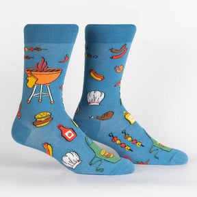 Sock It To Me - Grillin' It Men's Crew Socks