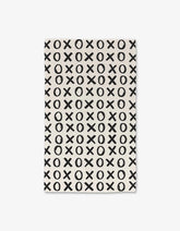 Geometry - Tea Towel Hugs and Kisses White