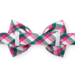 Dog Bow Tie Callie Plaid Flannel