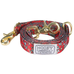 Hooey Pet Leash Nylon Western Floral