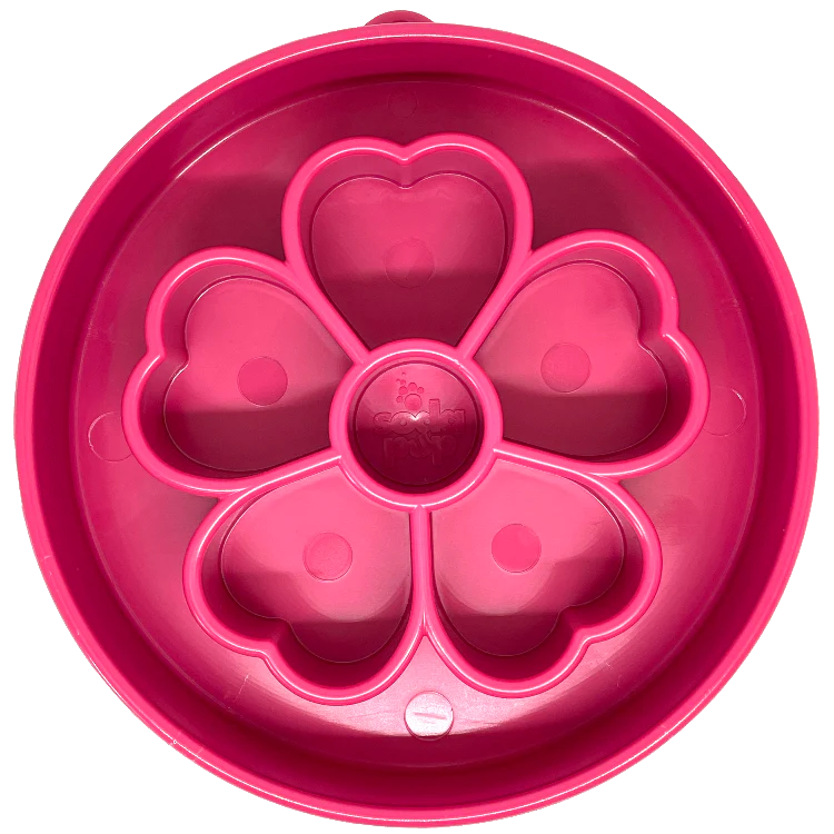 eBowl Enrichment Slow Feeder - Bowl Flower Design