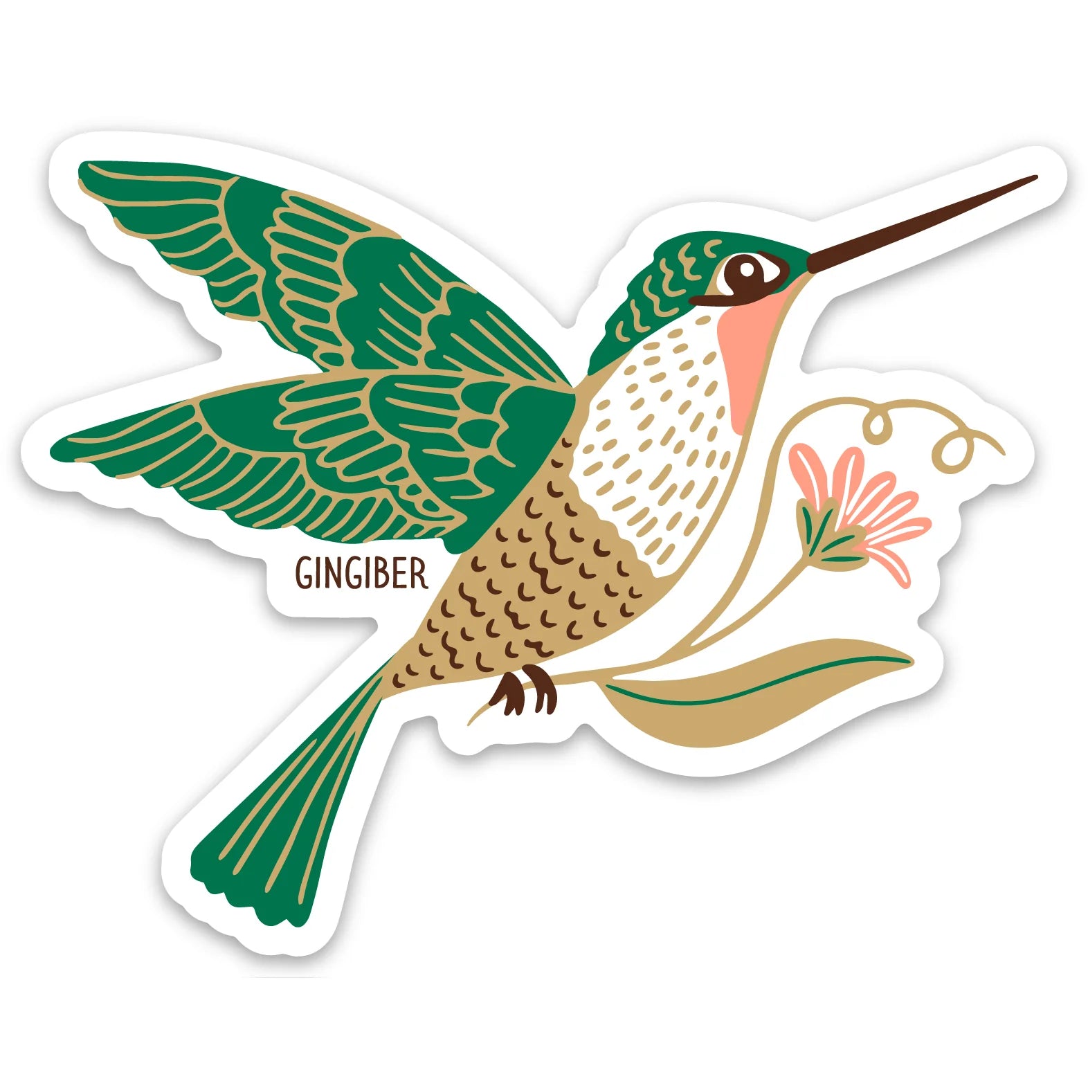 Hummingbird Sticker