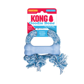 KONG PUPPY GOODIE BONE W/ROPE