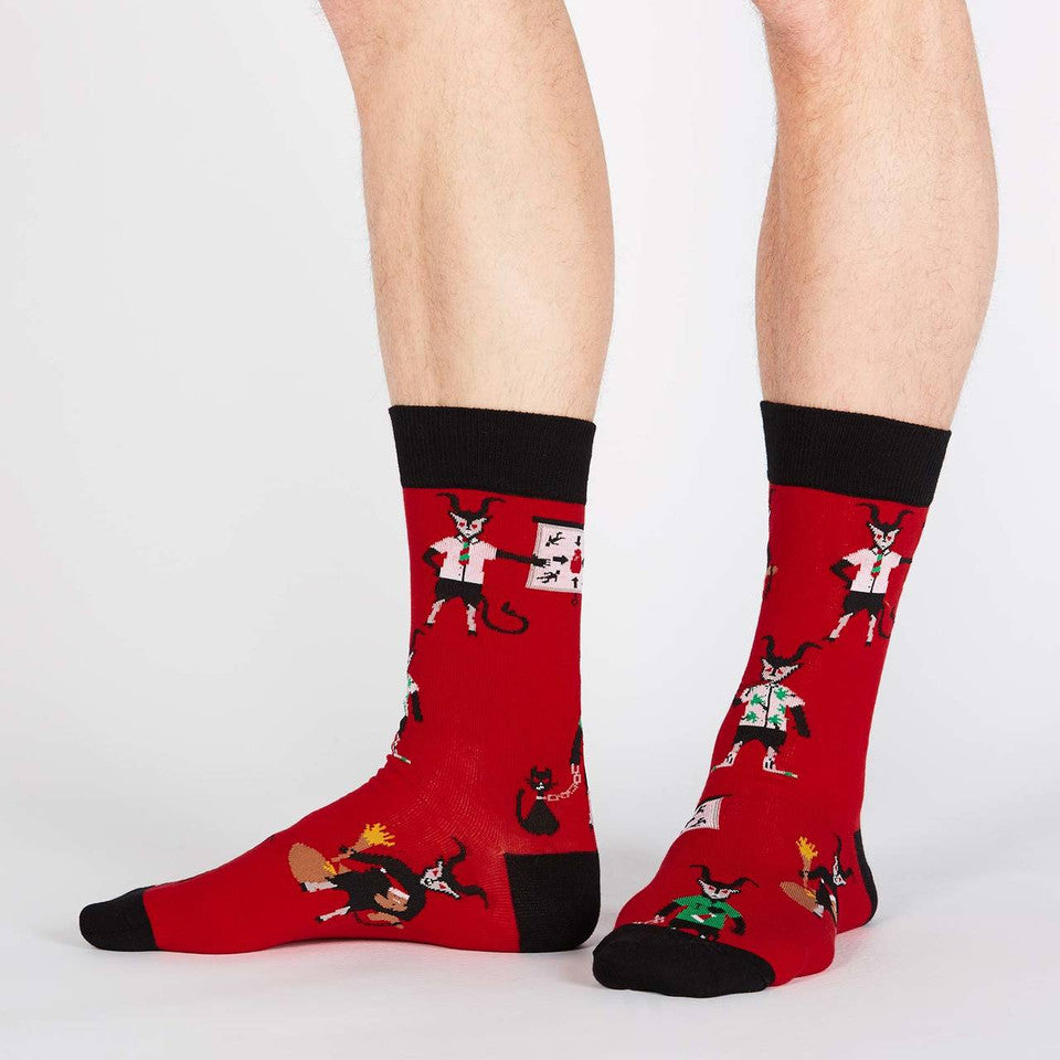 Sock It To Me - Krampus Men's Crew Socks