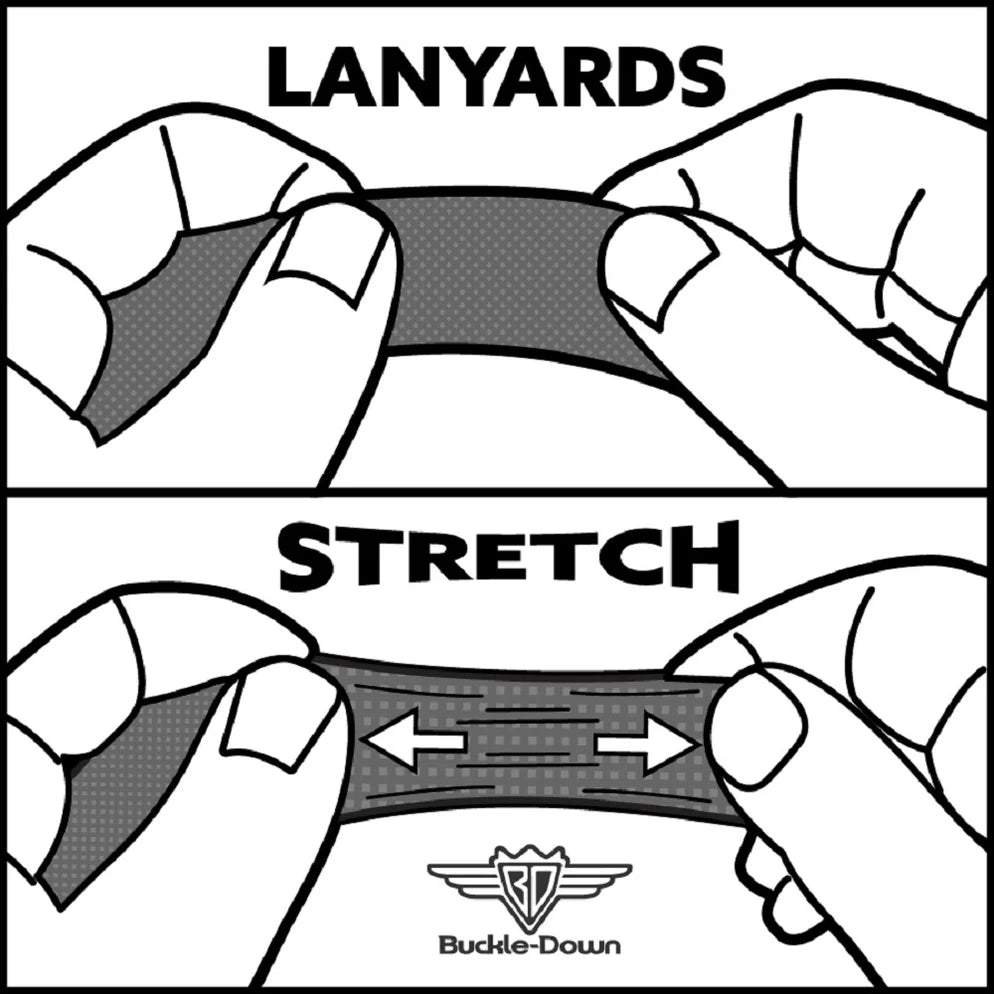 Buckle Down - Lanyard Bat Signals Stacked