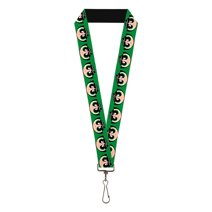 Buckle Down - Lanyard The Powerpuff Girls Face Close-Up