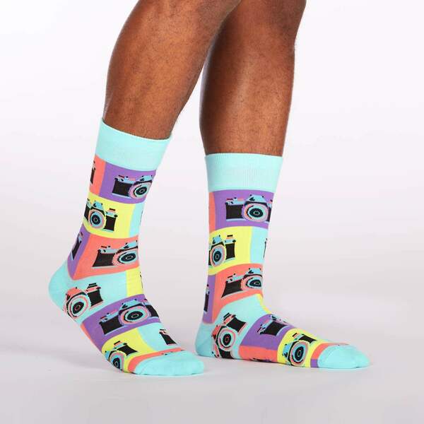 Sock It To Me - Say Cheese! Men's Crew Socks