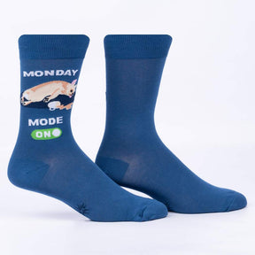 Sock It To Me - Monday Mode, On Crew Socks