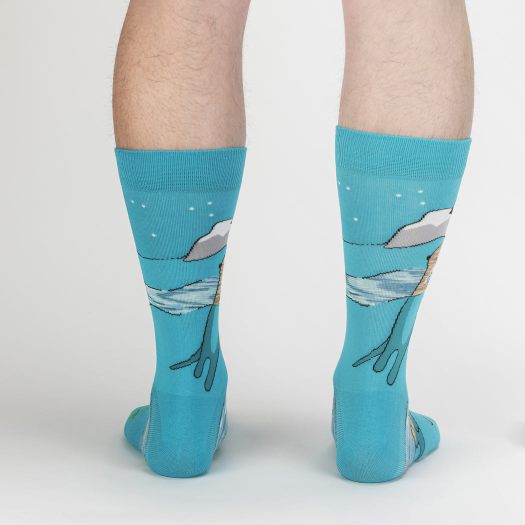 Sock It To Me - Socks Plays Well With Otters Men's Crew