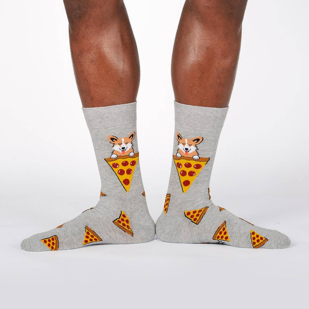 Sock It To Me - Man's Best Food Men's Crew Socks