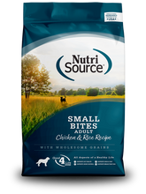 NutriSource - All Breeds, Adult Dog Chicken & Rice Small Bites Recipe