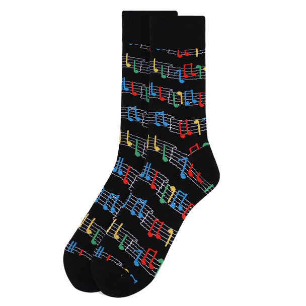 Selini New York - Socks Men's Colorful Music