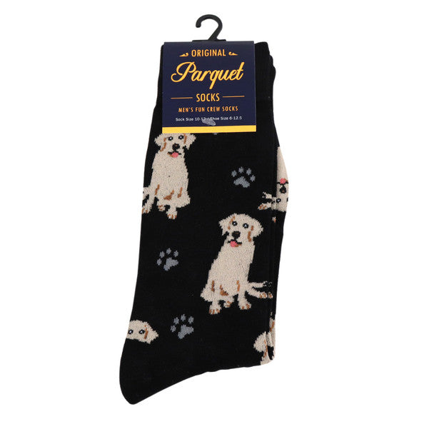 Selini New York - Men's Golden Retriever Socks