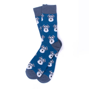 Selini New York - Socks Men's Schnauzer Gray