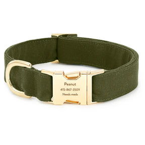 Dog Collar Olive