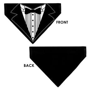 Buckle Down - Pet Bandana Tuxedo Shirt Print