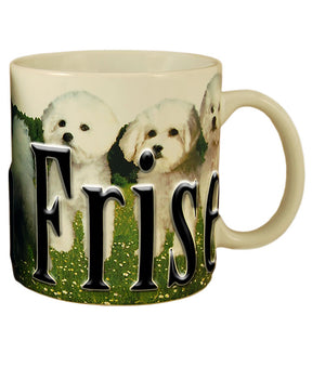 Bichon Frise Color Relief Mug