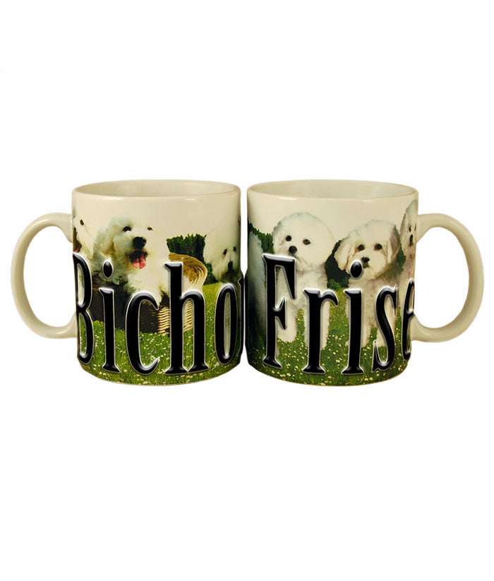 Bichon Frise Color Relief Mug