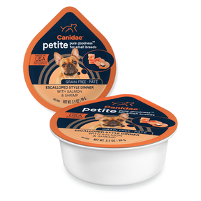 Canidae - PURE Petite Wet Dog Food: Grain Free Salmon and Shrimp Pâté for Small Breed Dogs