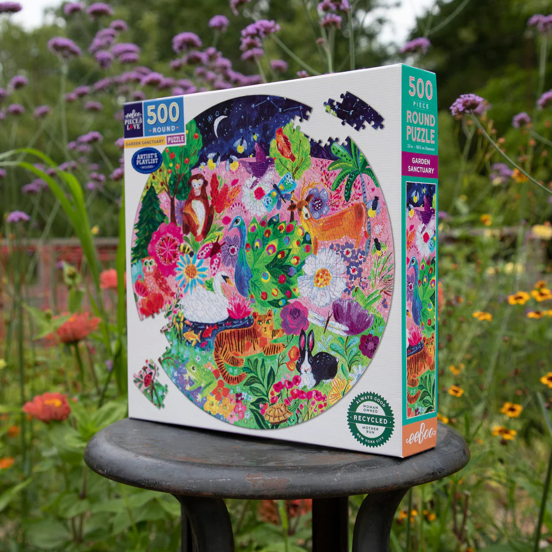 Garden Sanctuary 500 Piece Puzzle