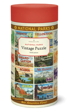 Cavallini & Co. - Puzzle National Parks 2