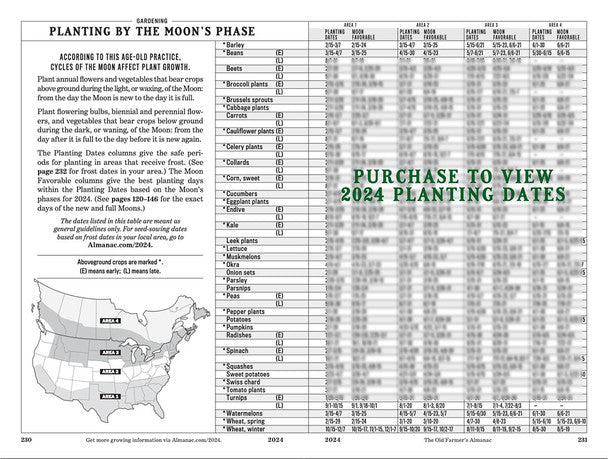 2024 Old Farmer's Almanac