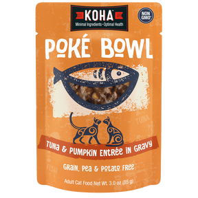 KOHA - Poké Bowl Tuna & Pumpkin Entrée in Gravy for Cats