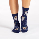 Sock It To Me - Pugston, We Have a Problem Crew Socks