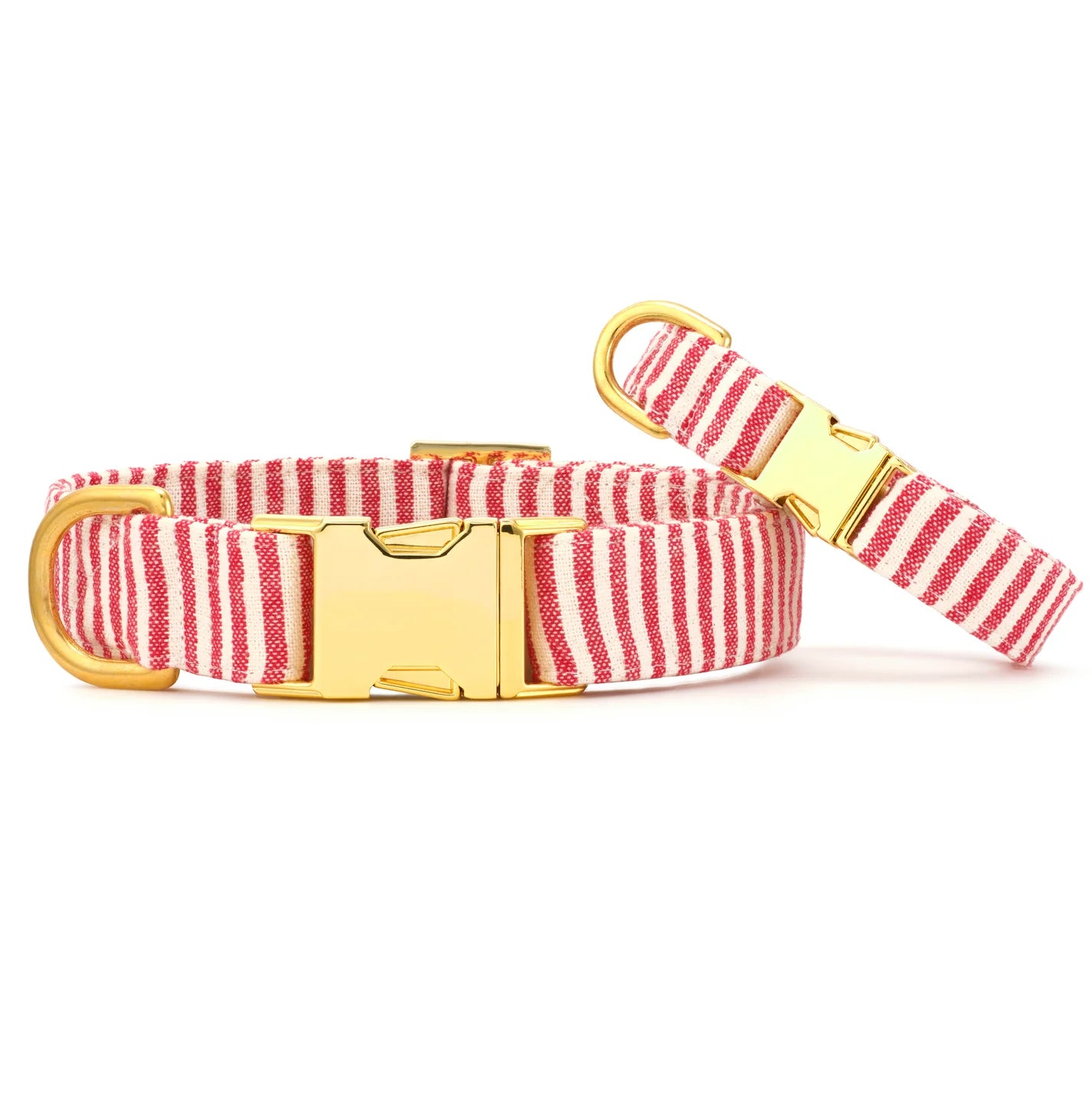 Dog Collar Red Stripe