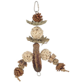 Palm Flower Tower Bird Toy