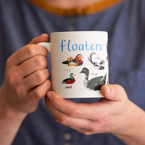 Mug Floaters Bird Pun Duck Fowl Language