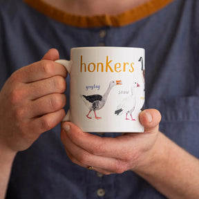 Mug Honkers Bird Pun Geese Fowl Language