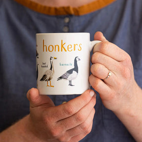 Mug Honkers Bird Pun Geese Fowl Language