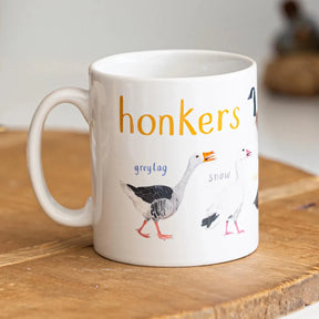 Mug Honkers Bird Pun Geese Fowl Language