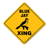 Blue Jay X-ing Sign