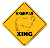 Brahman Cow X-ing Sign