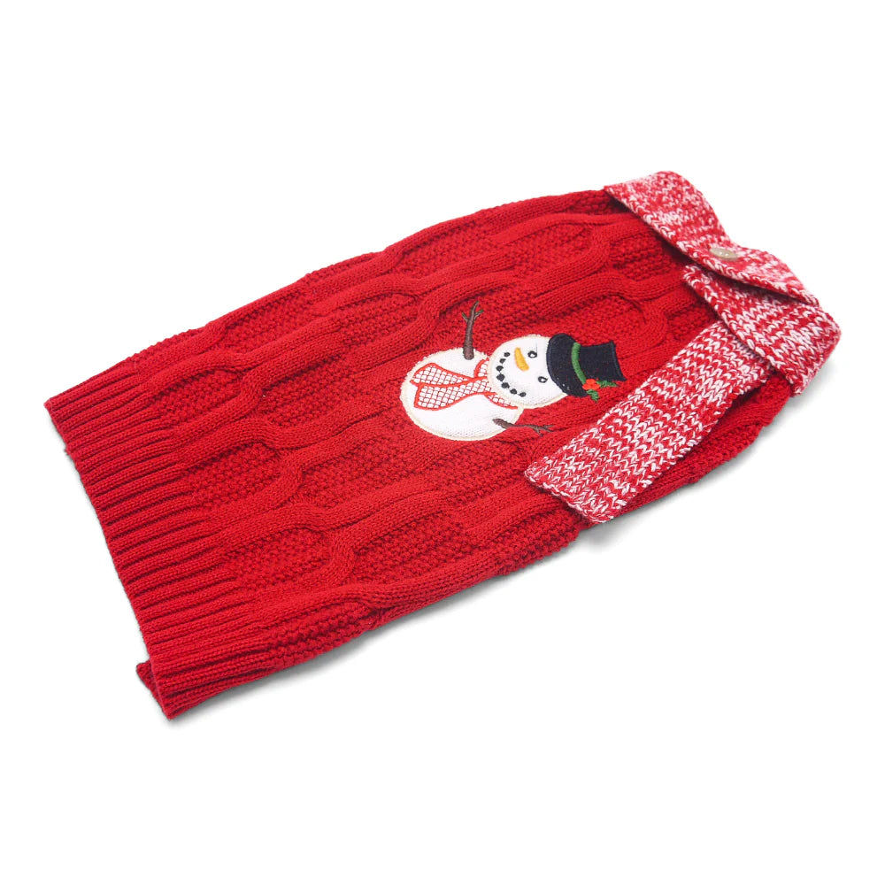 Dogo Pet - Sweater Scarf Snowman