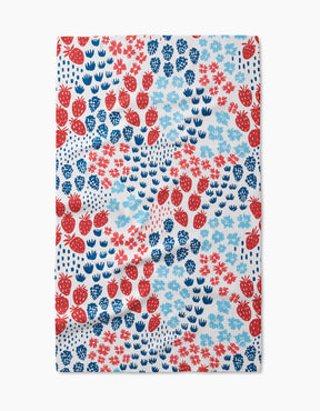 Geometry - Tea Towel Berry Meadow