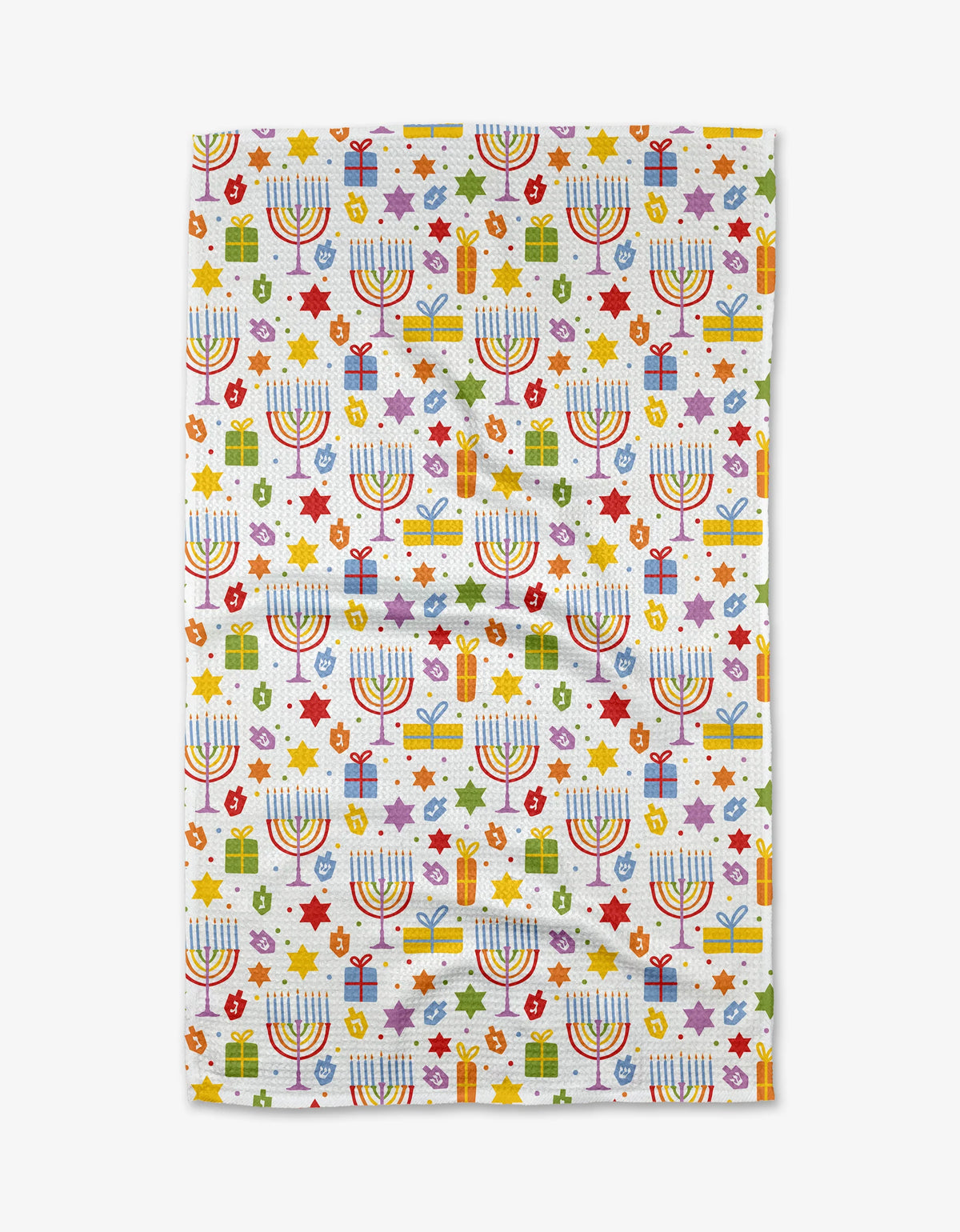 Geometry - Tea Towel Hanukkah Oh Hanukkah