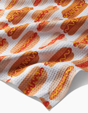 Geometry - Tea Towel Hot Dogs of Summer