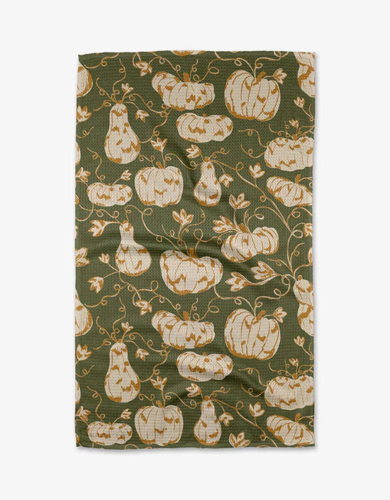 Geometry - Tea Towel Pumpkin Trail